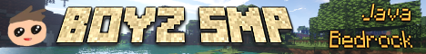 Boyz SMP [1.20] - Not just for Boyz! 🔸 Java and Bedrock support 🔸 Pets🔸 BedWars 🔸 Economy 🔸 Cheeky AI bot🔸