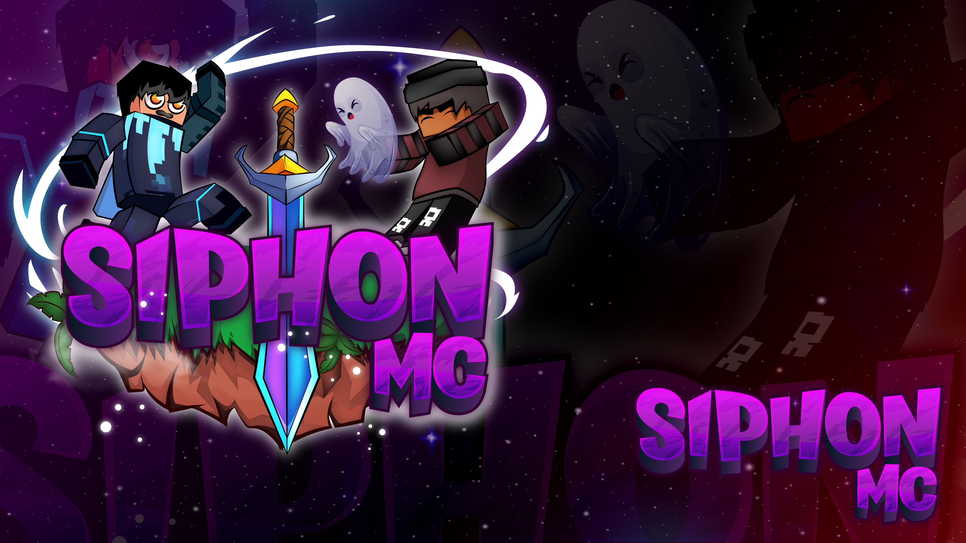 ⚔️SiphonMC SMP Network⚔️ | Crossplay | Lifesteal | Survival | Bosses | 5000+Jobs/Quest | Player Reward System | IP:SiphonMC.com Minecraft Server