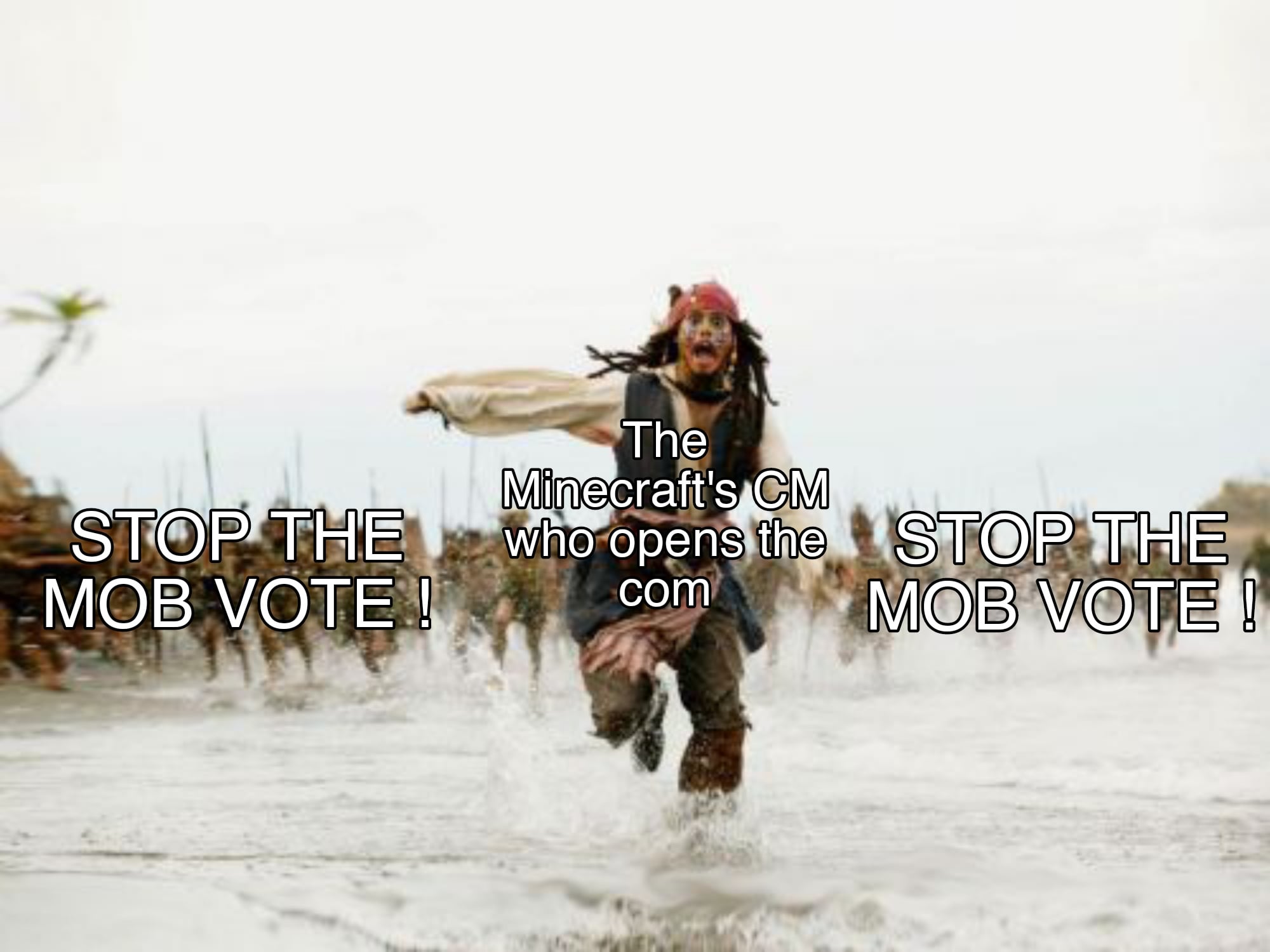 Minecraft Memes - STOP THE MOB VOTE !