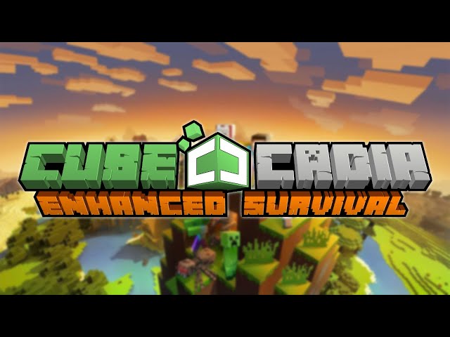🌿 CubeCadia SMP 🌿 - [1.20] | Bedrock/Java | Custom Items | PvE | and MORE