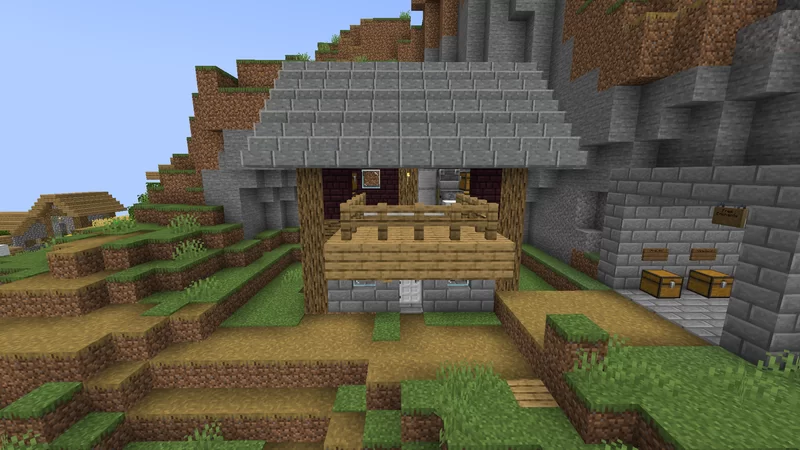 The owner's house in spawn village
