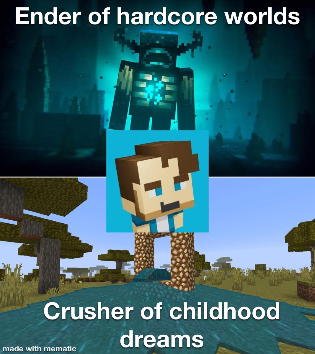 Minecraft Memes - Based off of u/qwertyjgly comment