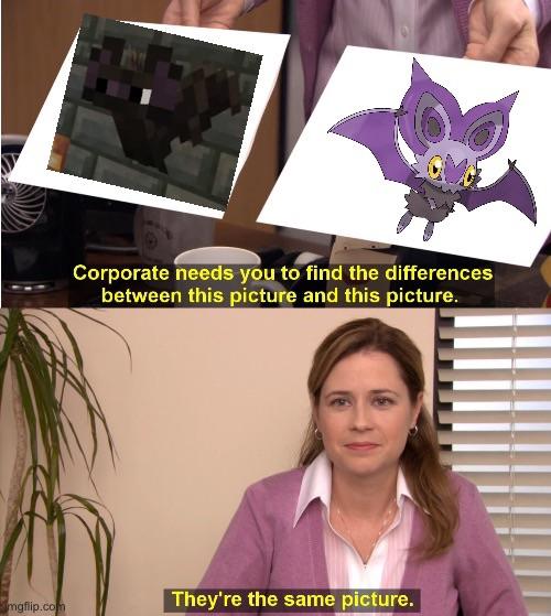 Minecraft Memes - Bat clone spotted