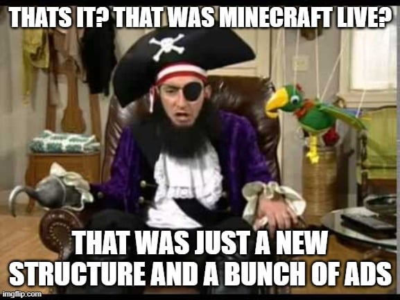 Minecraft Memes - Beyond disappointed