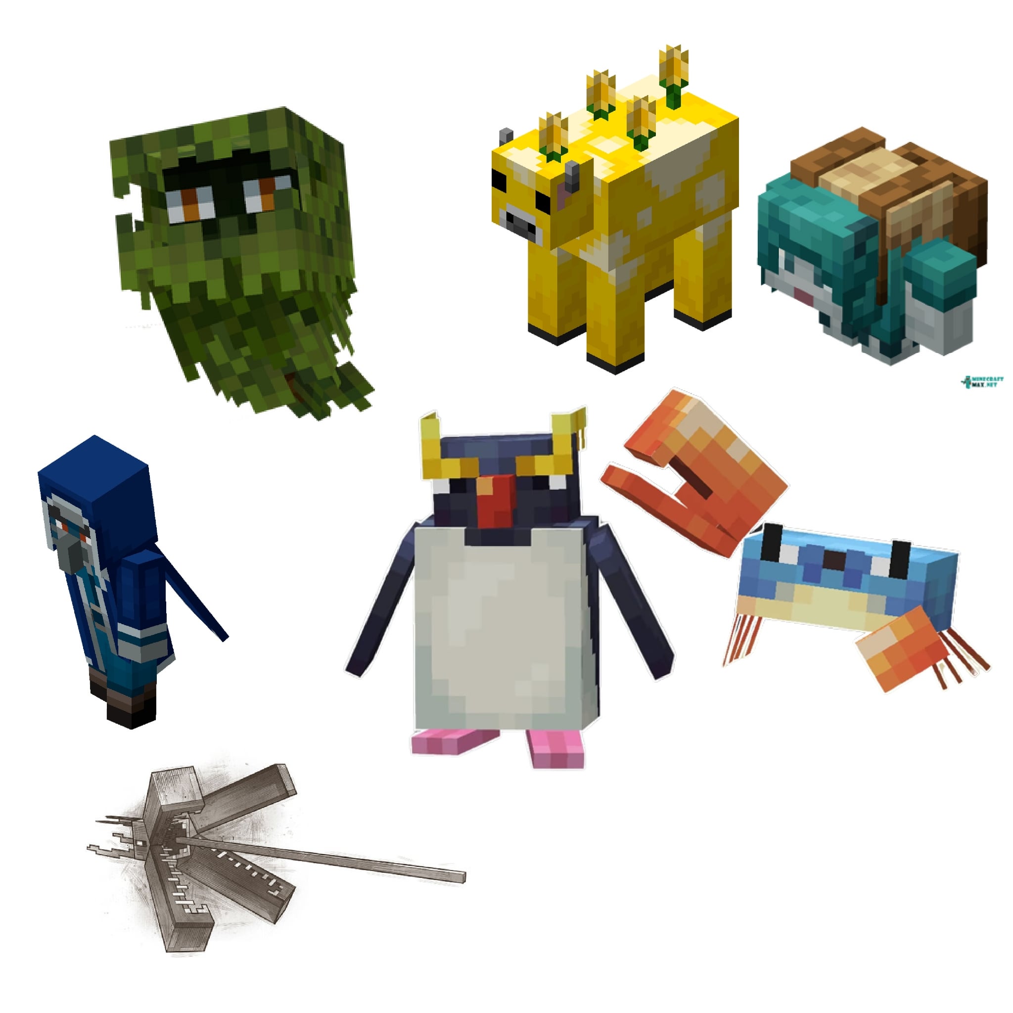 Minecraft Memes - Bye all this Mobs :(