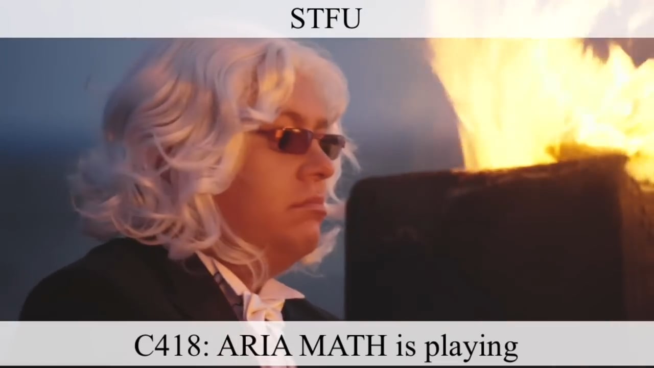 Minecraft Memes - C418: Aria Math