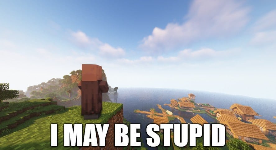 Minecraft Memes - Dumbass Steve