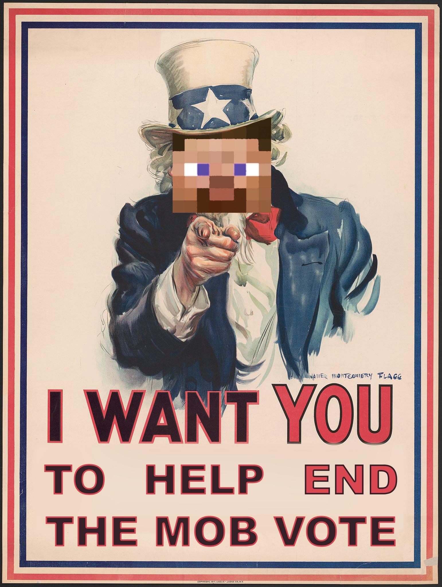 Minecraft Memes - End the mob vote