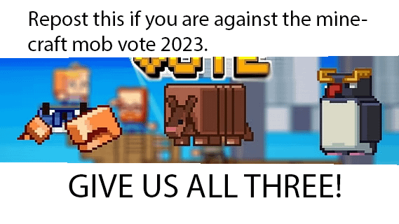 Minecraft Memes - GIVE US ALL THREE!