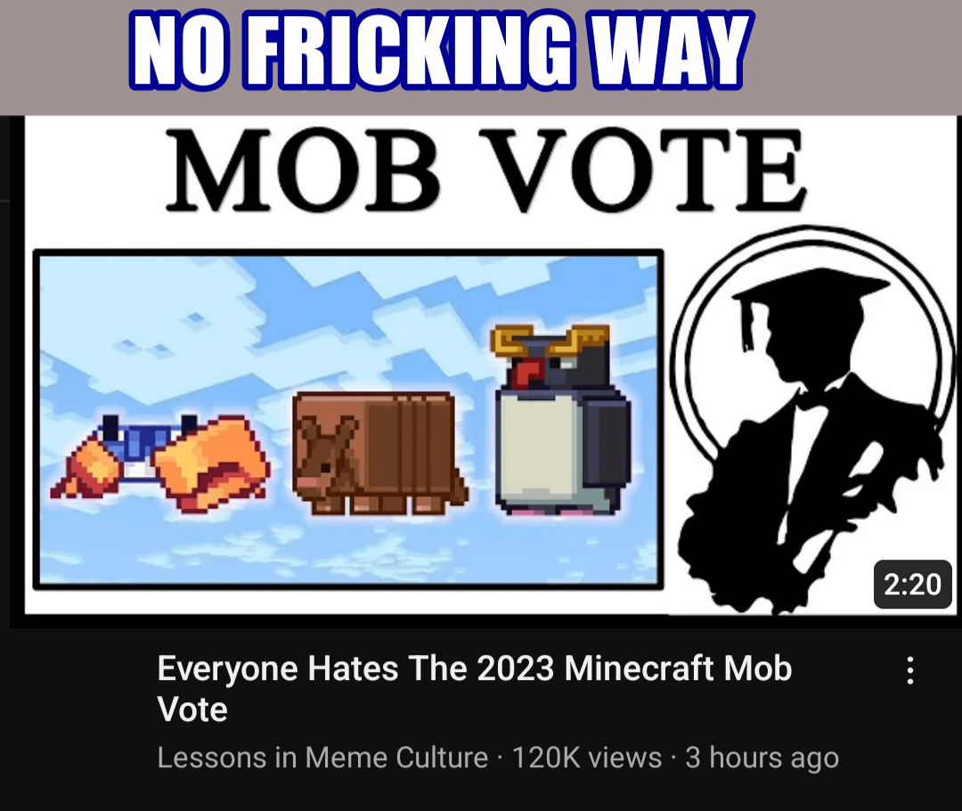 Minecraft Memes - Holy shit guys, we made it to LIMC!