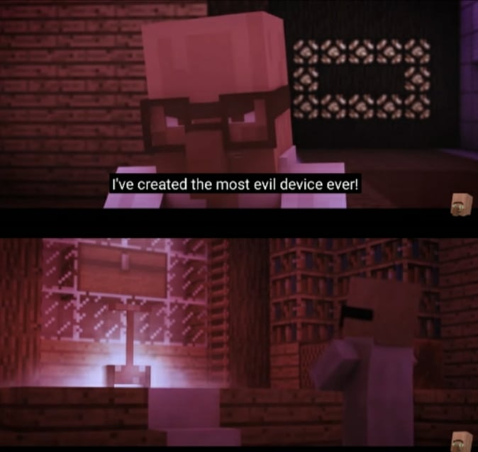 Minecraft Memes - (I made a new meme template from Testificate Man - The Movie, by Element Animations)