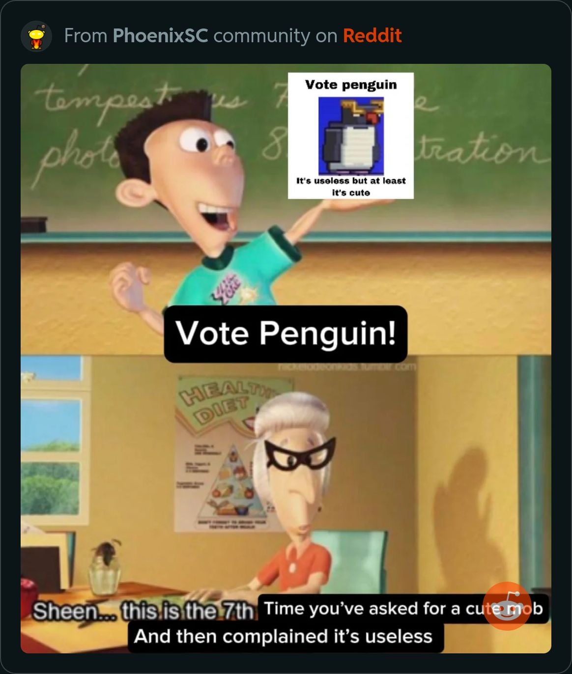 Minecraft Memes - If all functionalities aren't particularly good, let's vote for the mob itself
