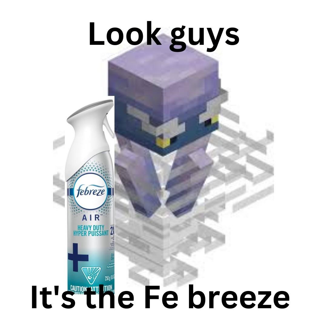 Minecraft Memes - It even sprays it at you!