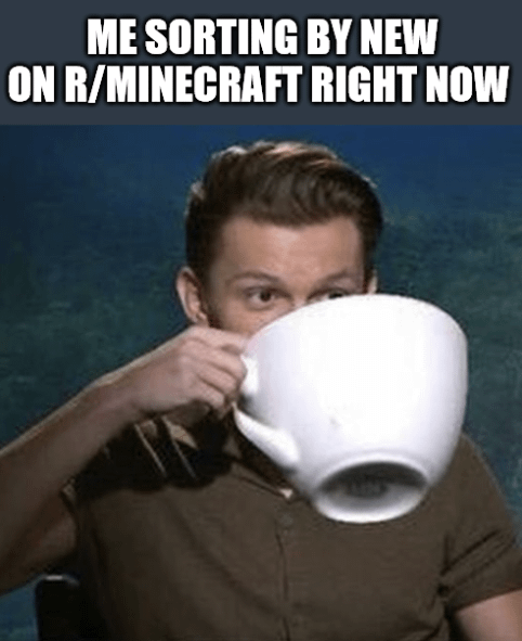 Minecraft Memes - It's a dumpster fire