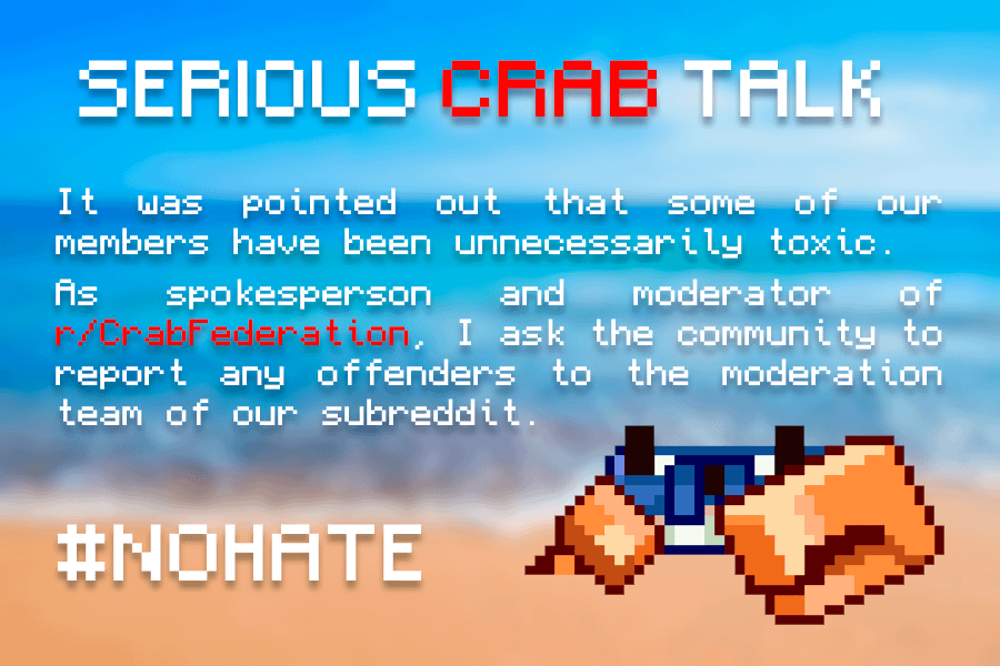 Minecraft Memes - Message from r/CrabFederation