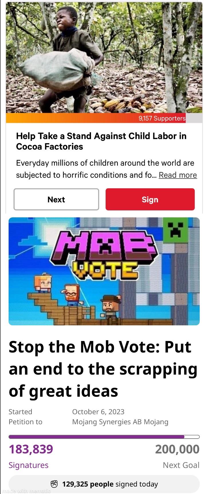 Minecraft Memes - Minecraf > Child labor