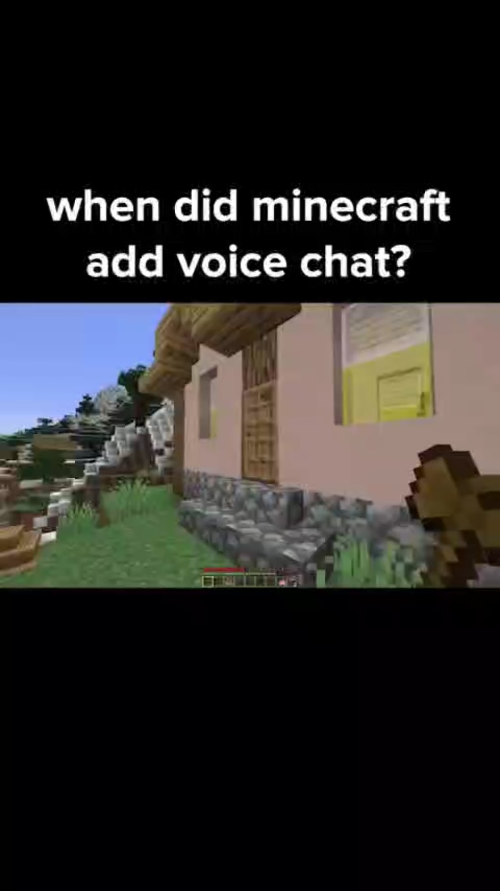Minecraft Memes - Minecraft's got voice chat?!