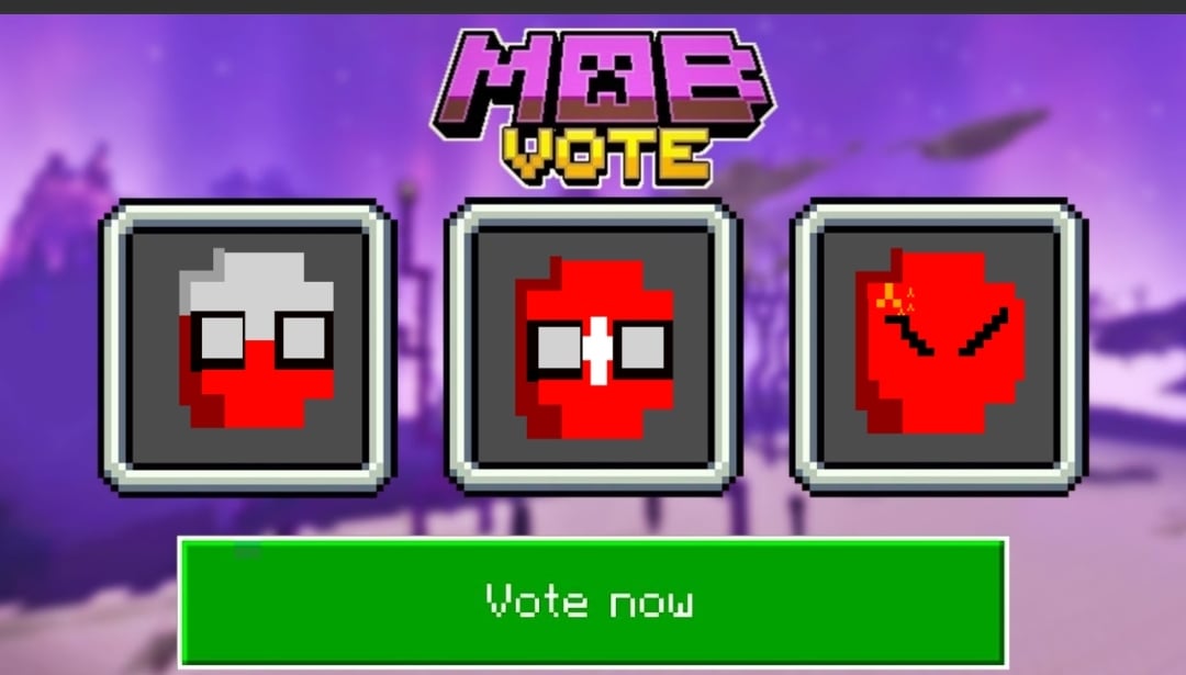 Minecraft Memes - Mob vote 2024 leak!!!!!1!!!!!
