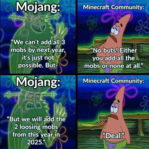 Minecraft Memes - Perhaps if Mojang is smart