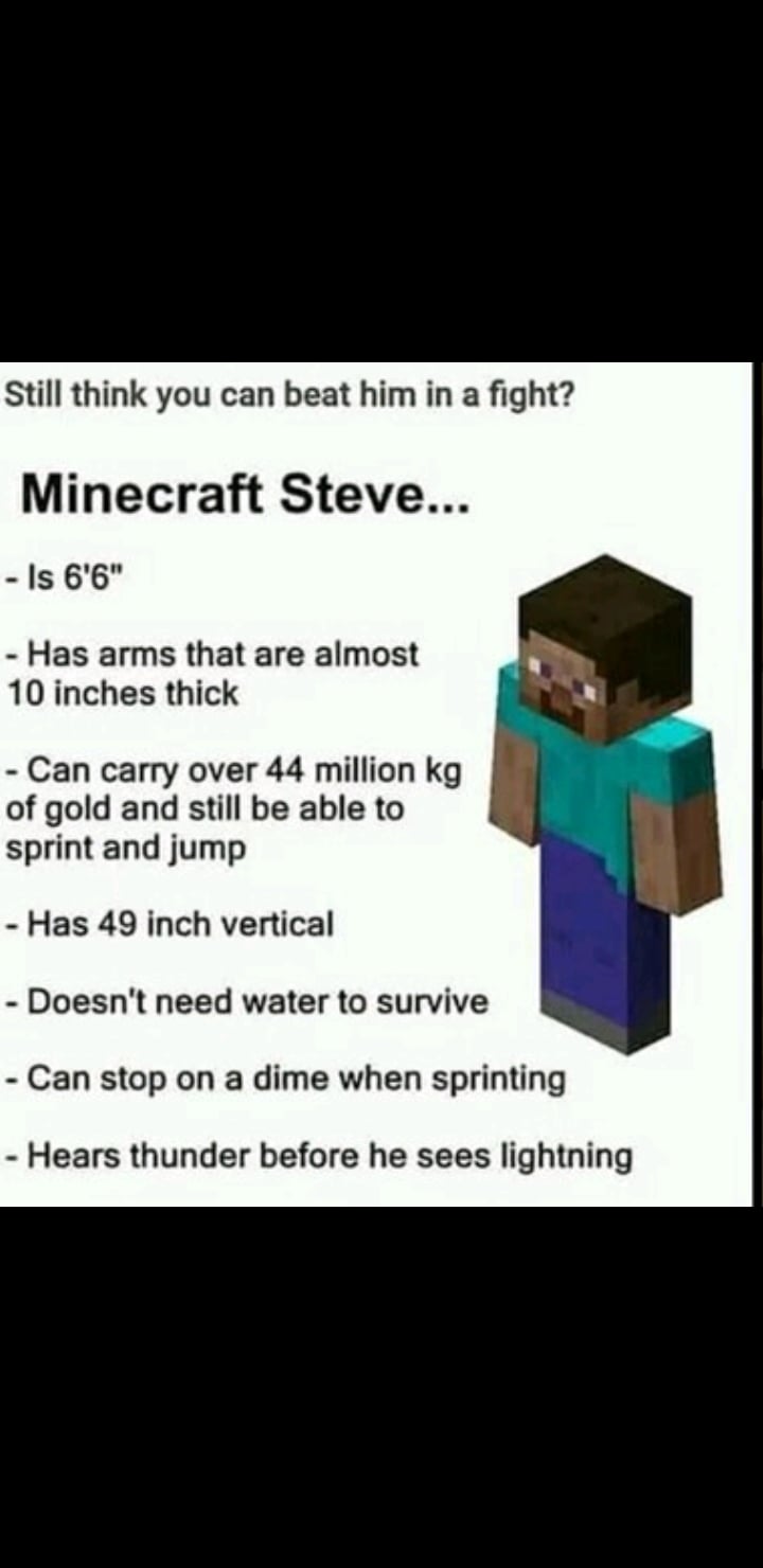 Minecraft Memes - Steve becomes Bruce-Assassin