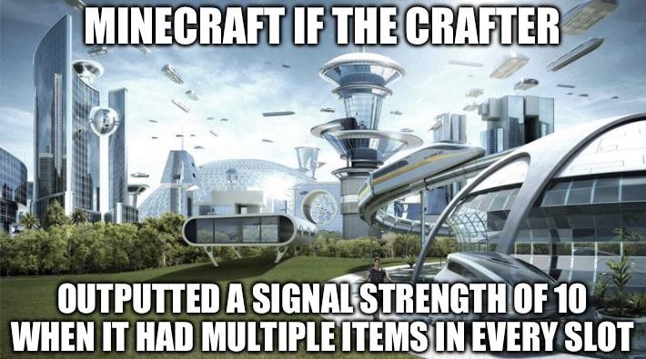 Minecraft Memes - This way you never lose the crafting recipe, even if ingredients run low