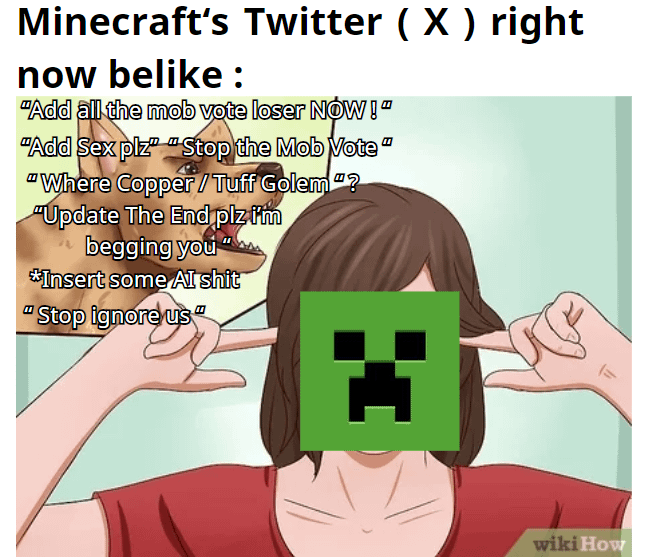 Minecraft Memes - "Twitter Twats Still Troll"