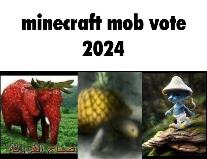 Minecraft Memes - Vote in Minecraft