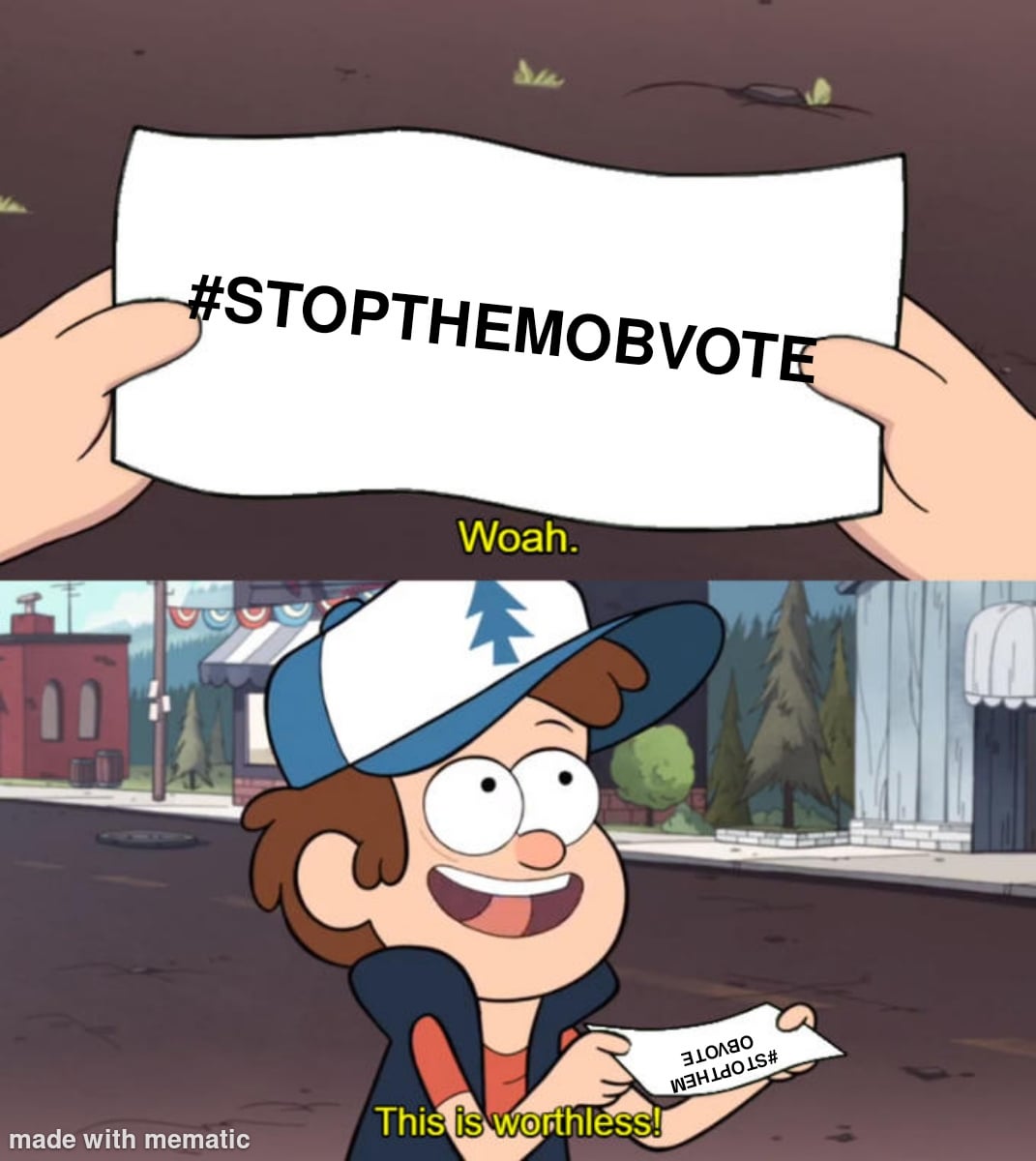 Minecraft Memes - WE GET IT WE DON'T WANT THE MOB VOTE