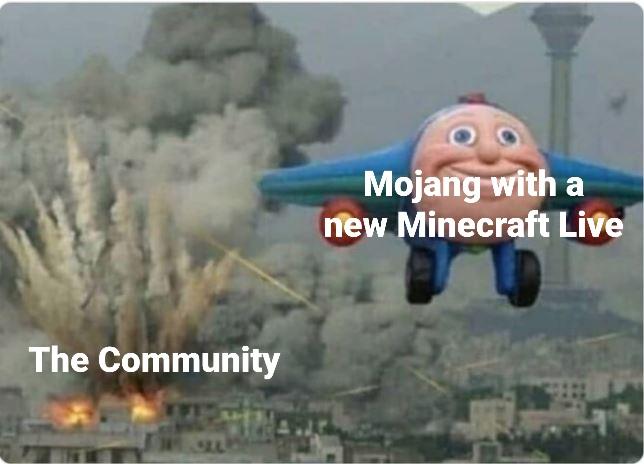 Minecraft Memes - We simply can't have a single non-controversial Minecraft Live event