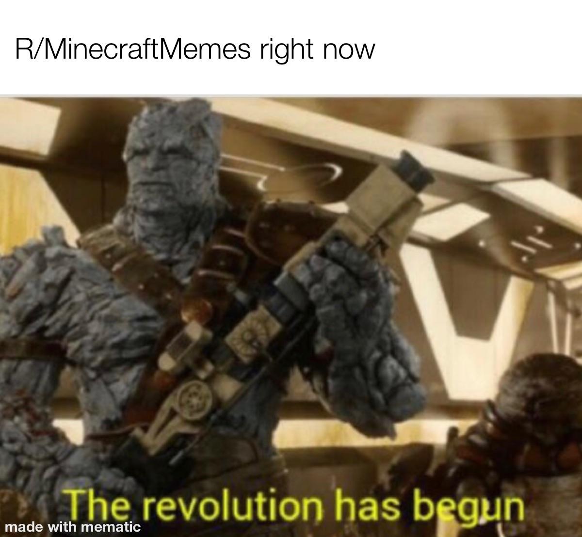 Minecraft Memes - We will rise