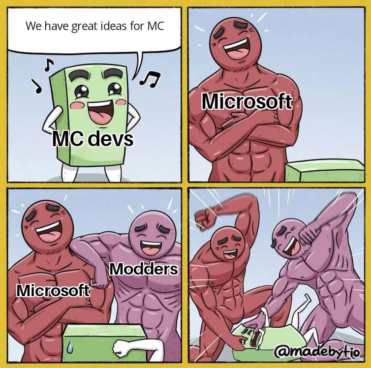 Minecraft Memes - Work for Mojang they said, It'll be fun they said