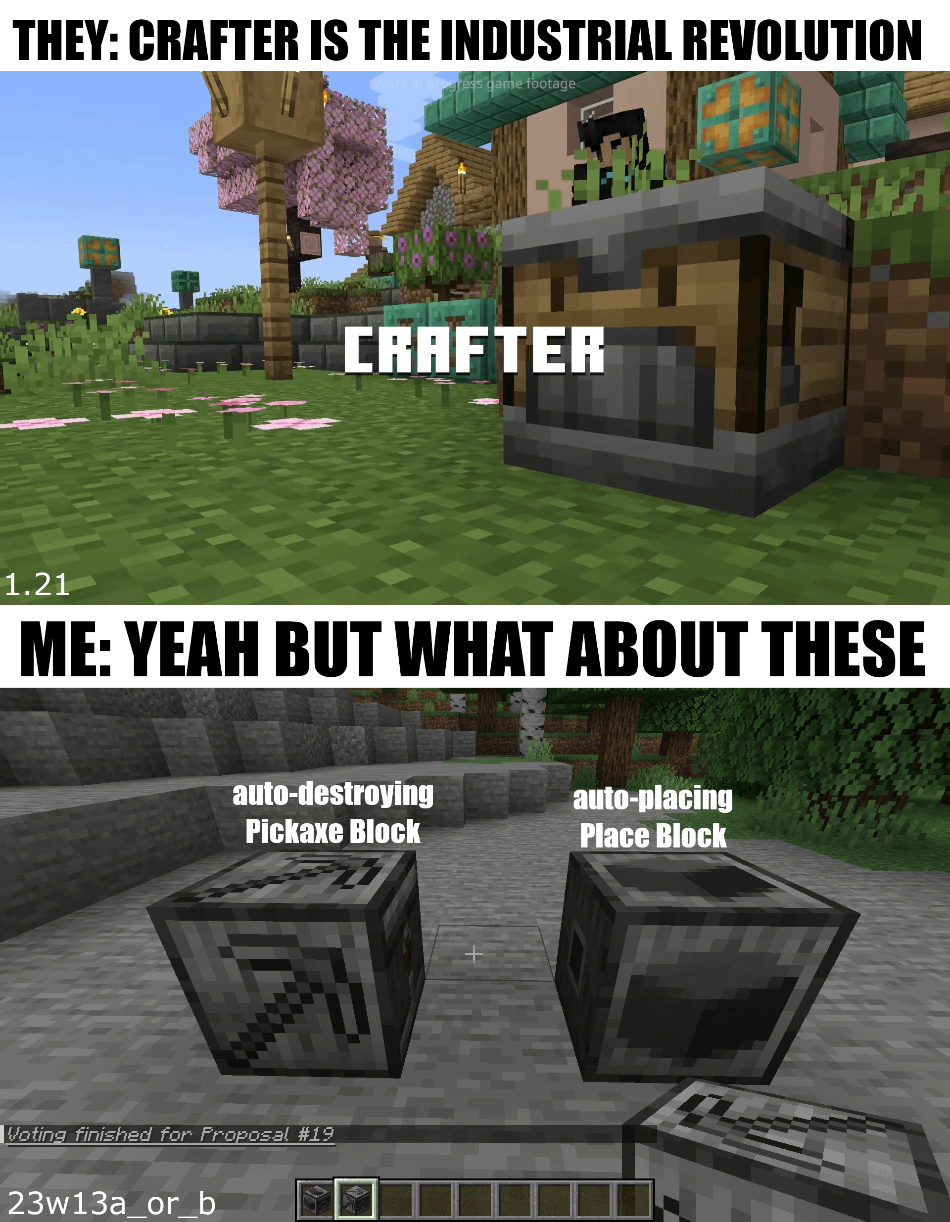 Minecraft Memes - Yeah, yeah, Crafter but what about these?