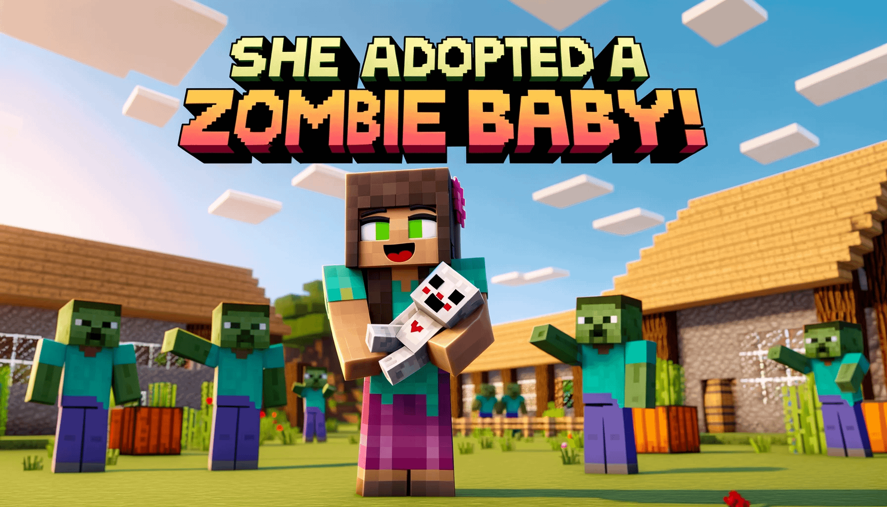 Minecraft Memes - Zombie Adoption: Epic YT Vid