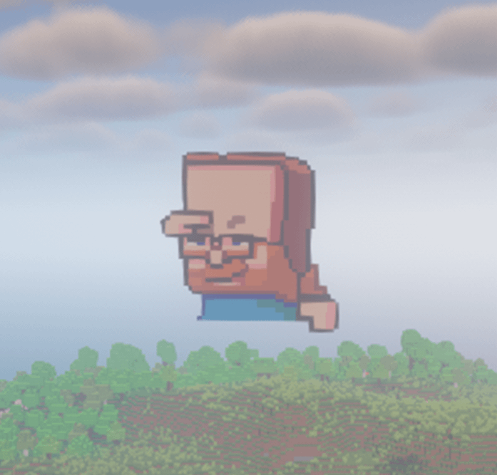 Minecraft Memes - jeff's pixel art in mc (by me)