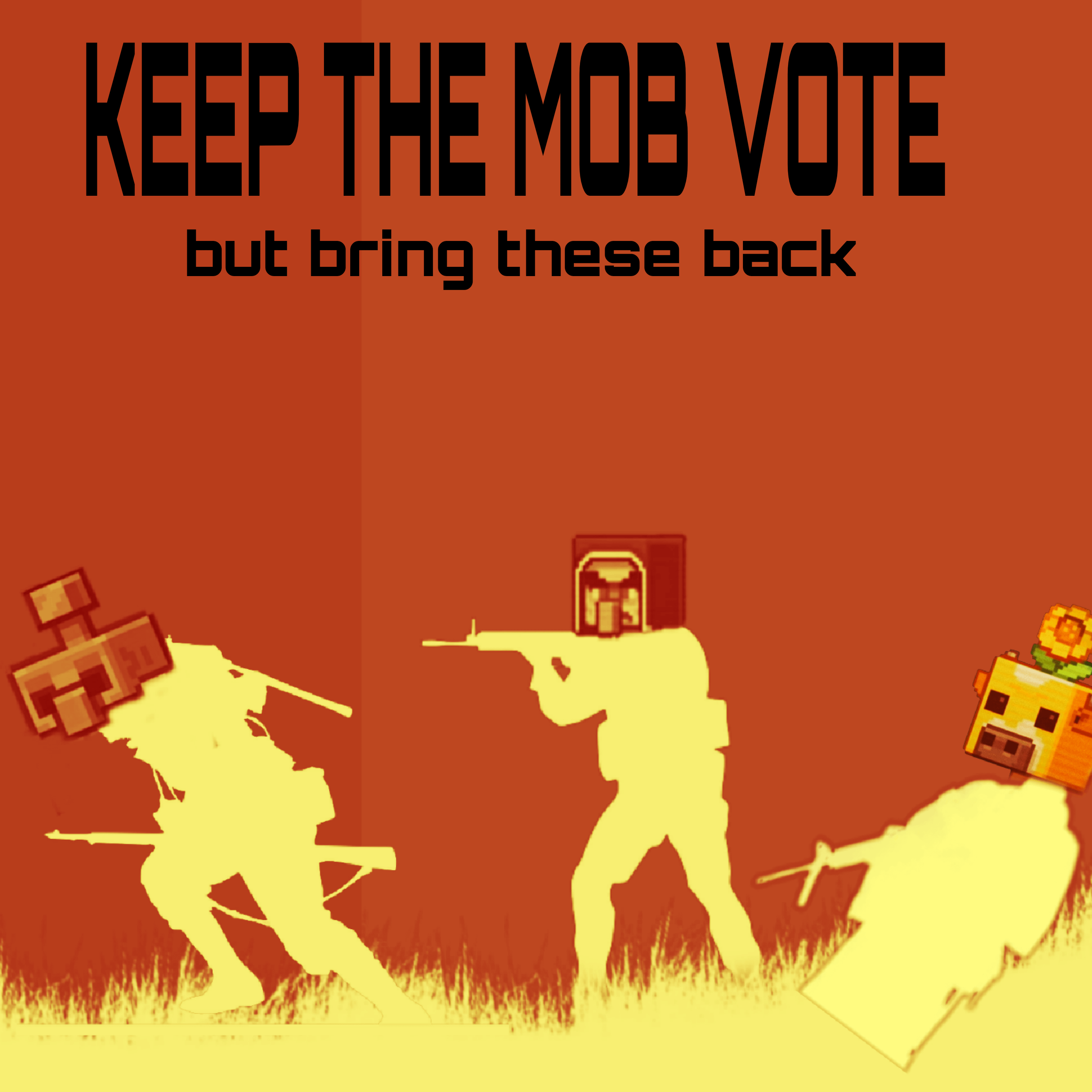 Minecraft Memes - keep the mobvote