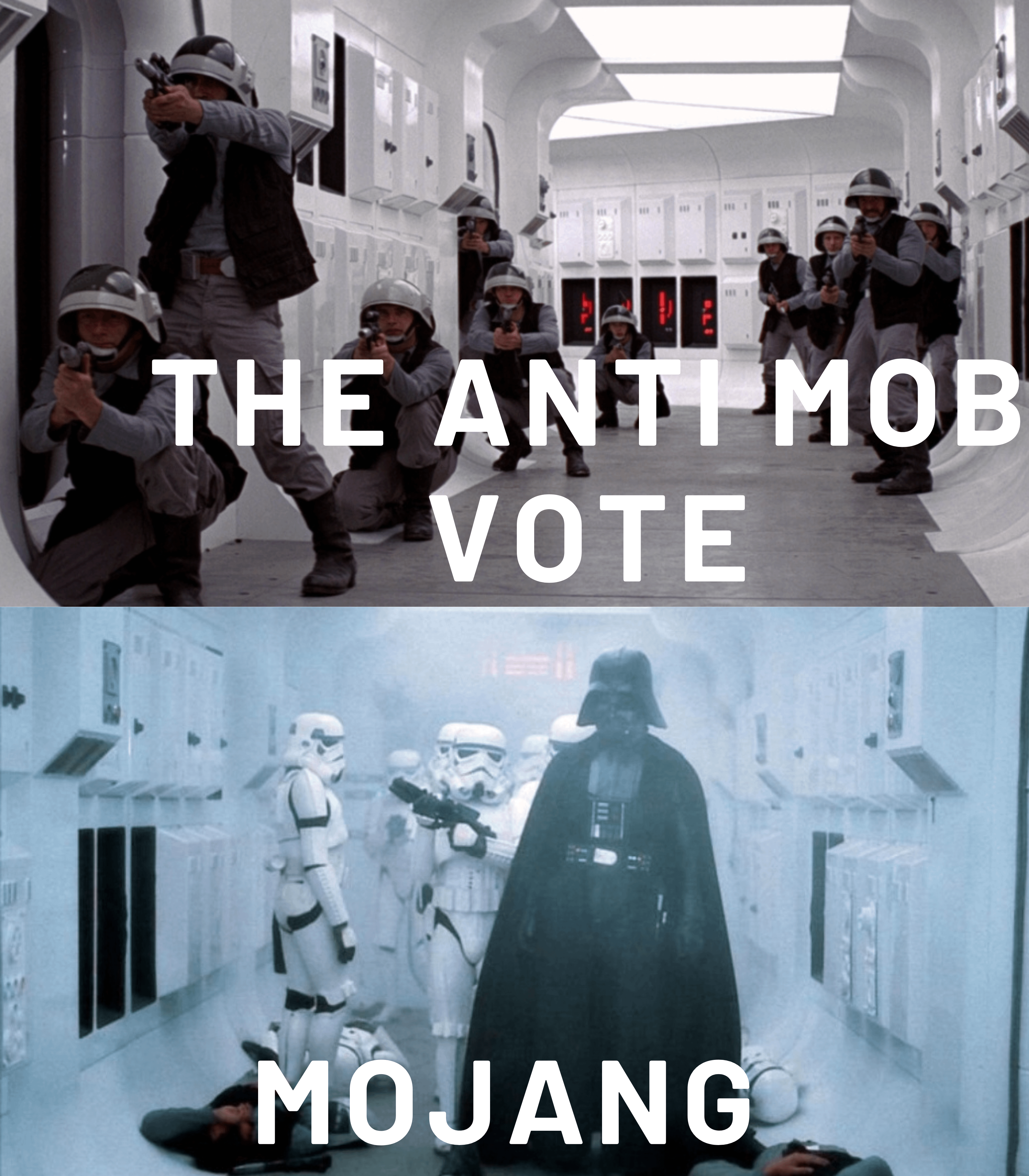 Minecraft Memes - no joke the anti mob votes are right