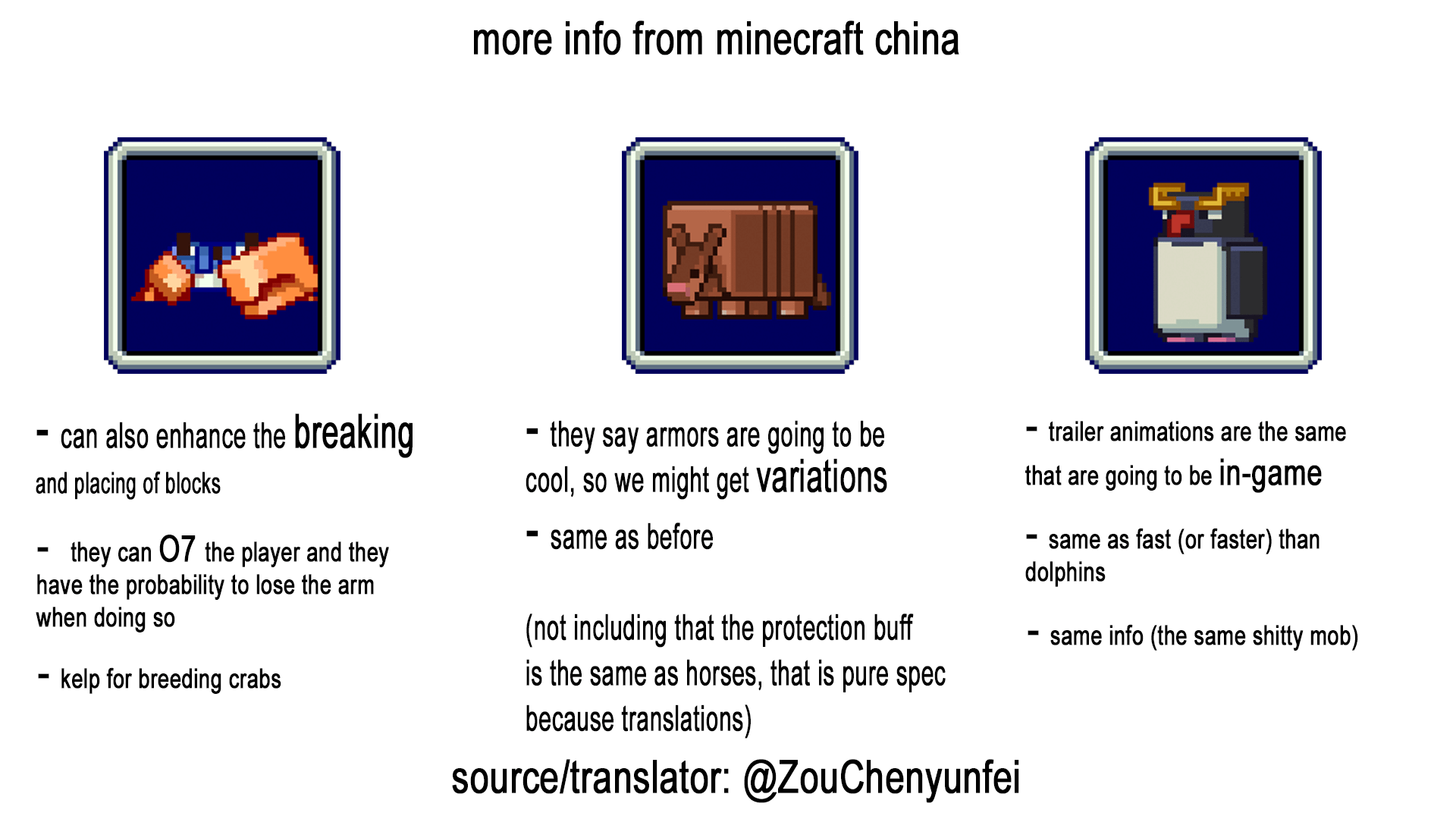 Minecraft Memes - shouldn't be here, but more Minecraft China info