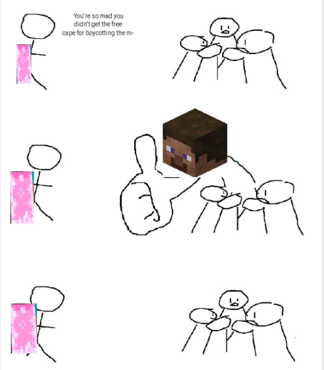 Minecraft Memes - shut up