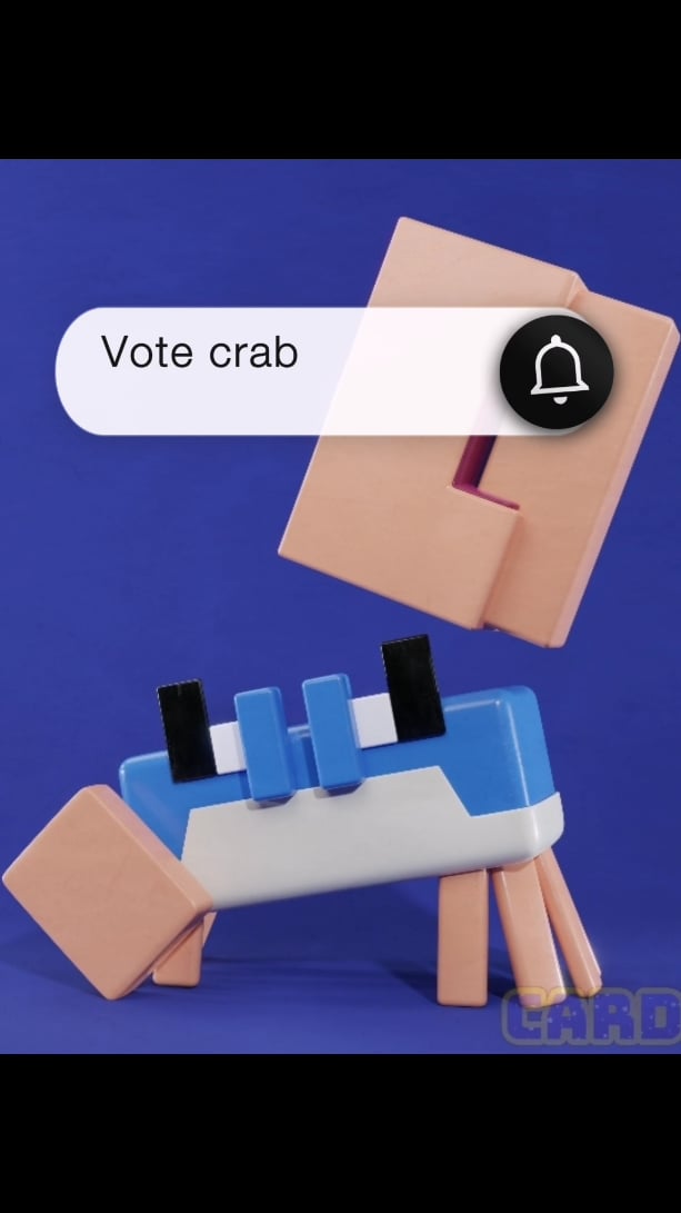 Minecraft Memes - smurf crab