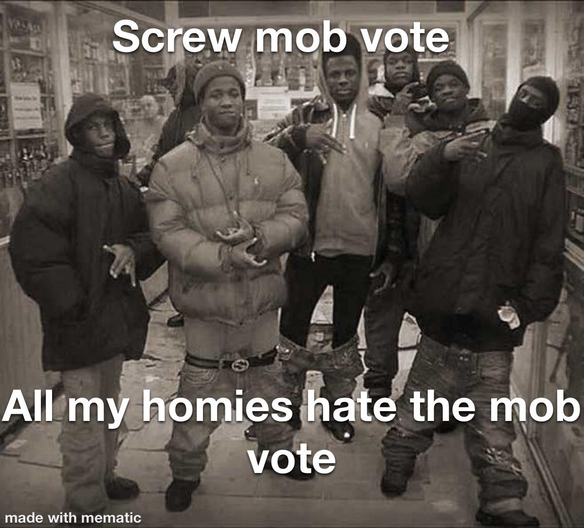 Minecraft Memes - #stopmobvote GIVE US ALL THREE