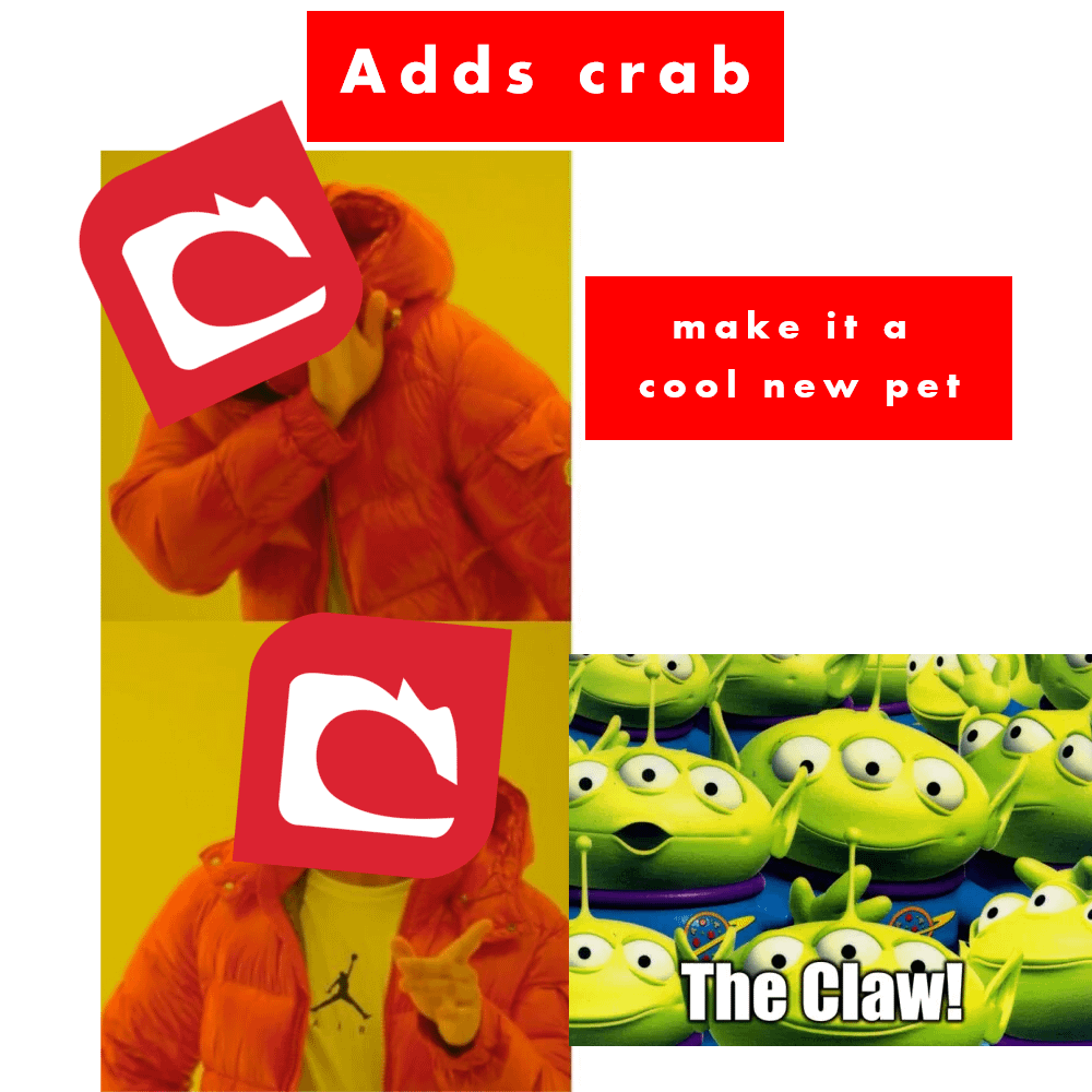 Minecraft Memes - the claw