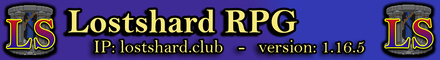 FRESH WIPE!!! ⚔️ Lostshard RPG [1.16.5] ⚔️ Custom PvP, Spells, Skills, Economy and more!