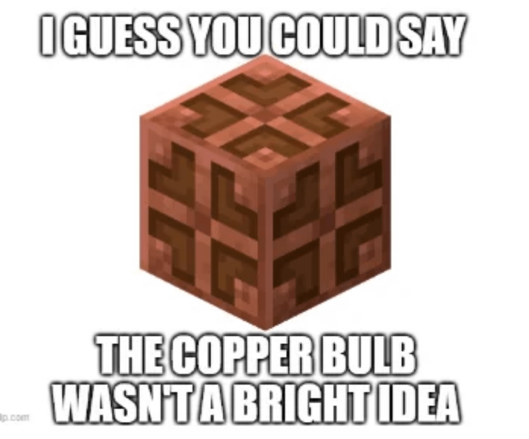 Minecraft Memes - "Back at it again with the Dadza joke"