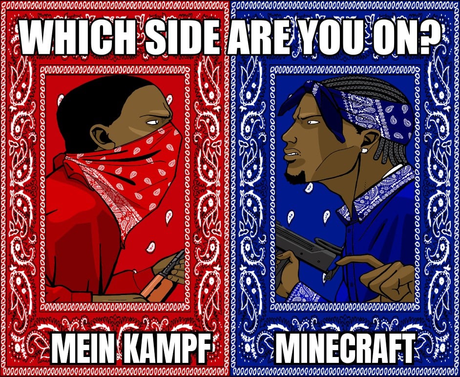 Minecraft Memes - Blue Crew!