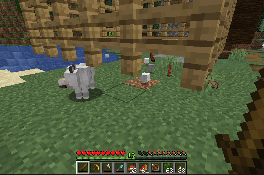 Minecraft Memes - "Can Minecraft Dogs/Wolves Crawl Under Fences?"