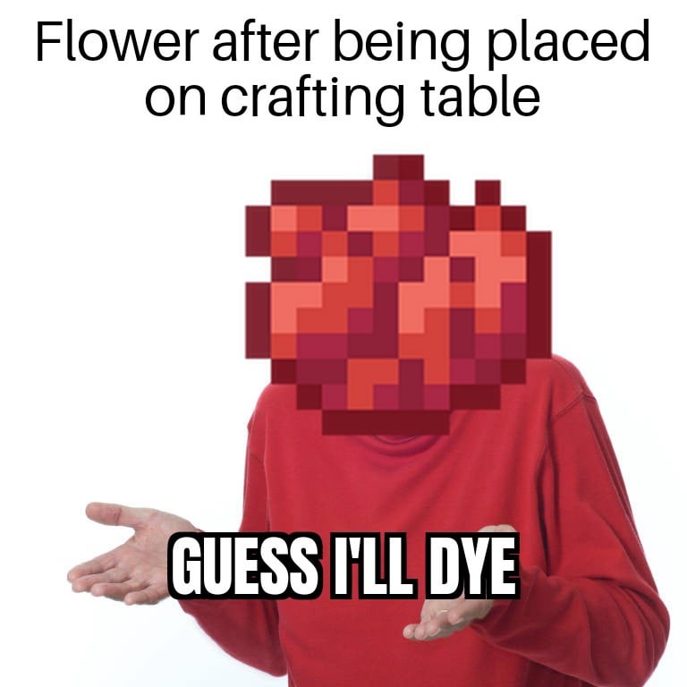 Minecraft Memes - "Crafting fail"