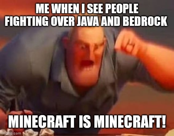 Minecraft Memes - "Enough! Each has its own perks."