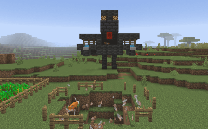 Minecraft Memes - "Fox's TNT launcher: Chicken killer"