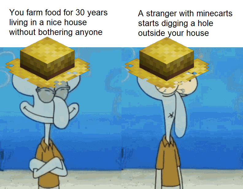 Minecraft Memes - Iron Golem Genocide