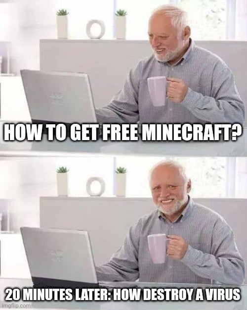 Minecraft Memes - "Kids tried this HARD"
